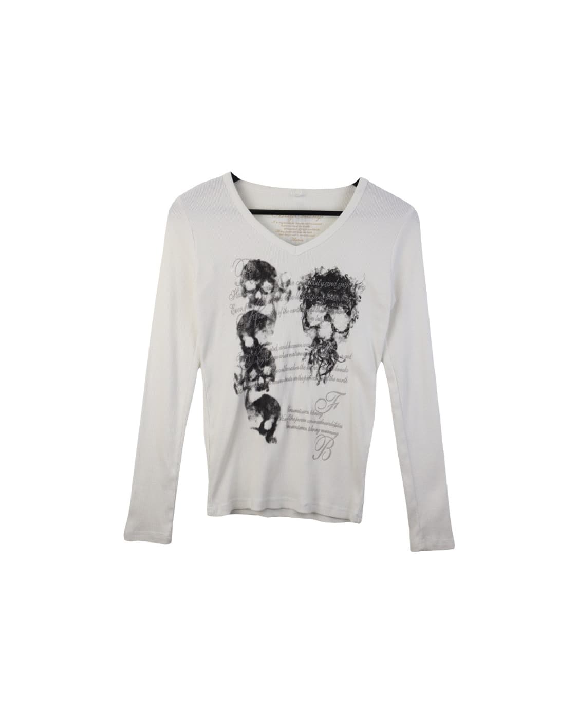 Jpn Skull Graphic Long Sleeve T-Shirts 상품이미지3