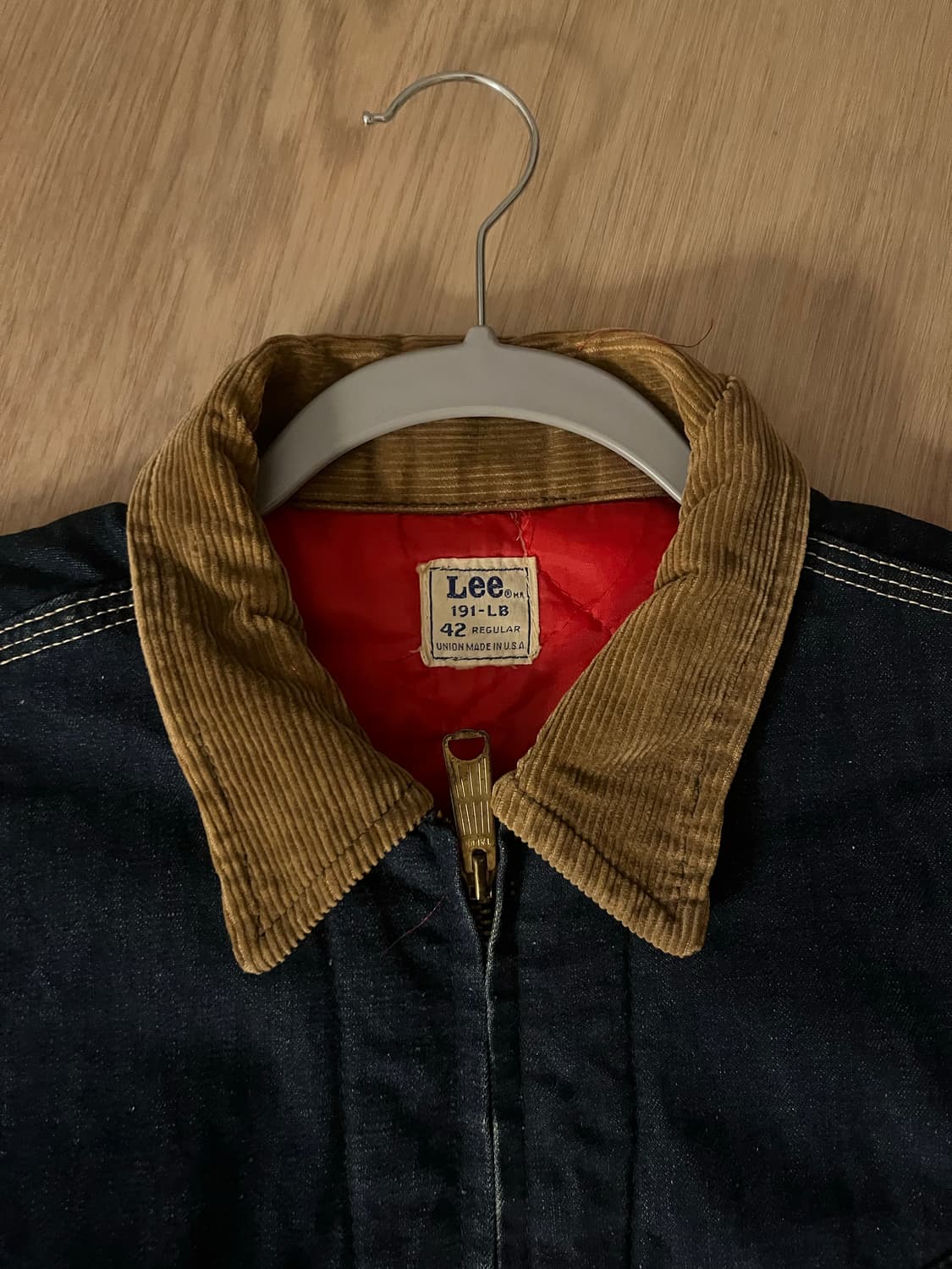 1970s LEE 리 191-LB 데님 워크 자켓 상품이미지2