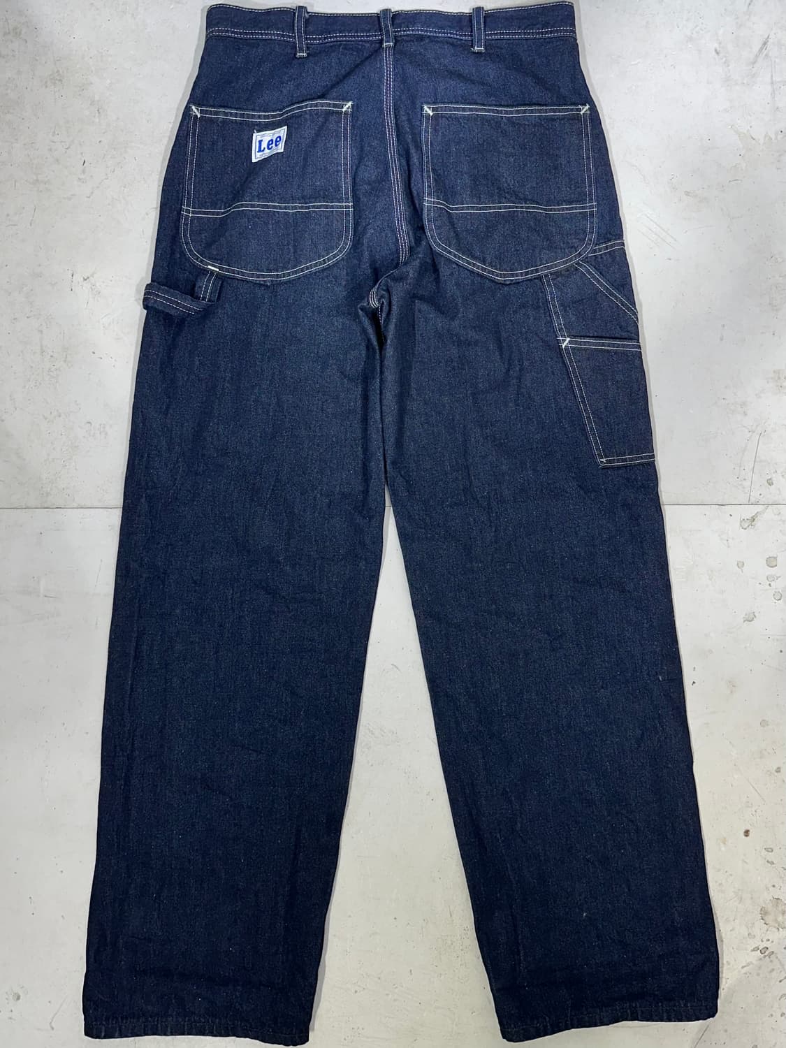 리 진청 카펜터 워크 팬츠 와이드 데님 팬츠 청바지 S 상품이미지5