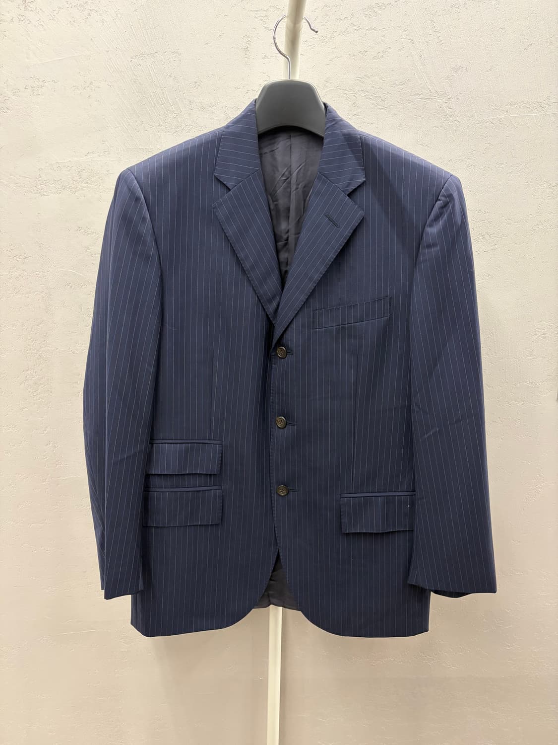 폴로 네이비 스트라이프 남성 자켓 S 상품이미지2