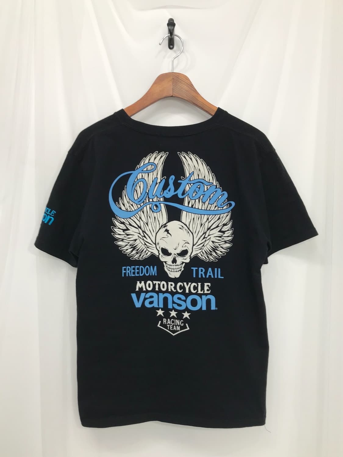 ☠️ 밴슨 스카이블루 스컬 프린팅 반팔 티셔츠 ☠️ 상품이미지9