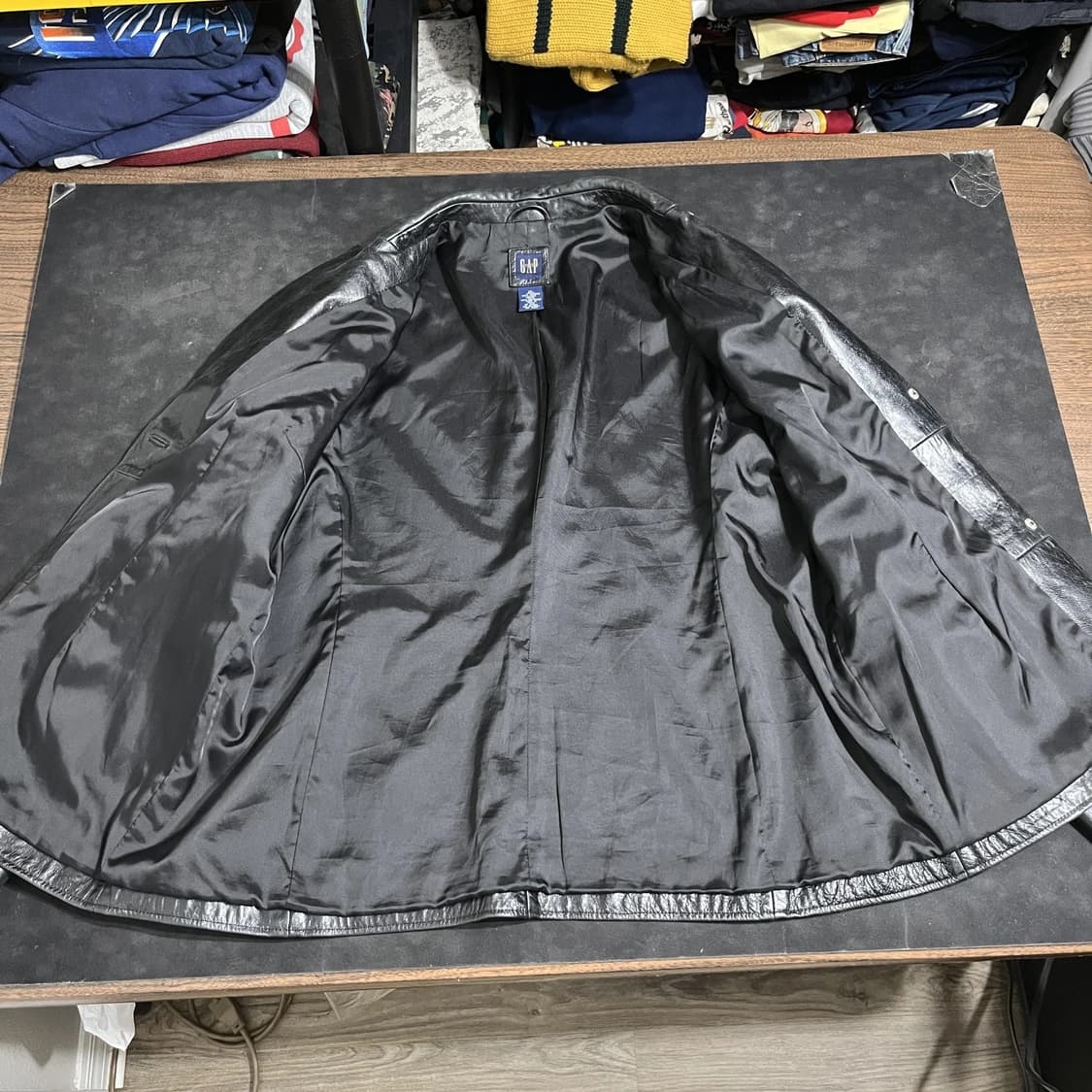 올드 갭 레더 블레이저 자켓 상품이미지2