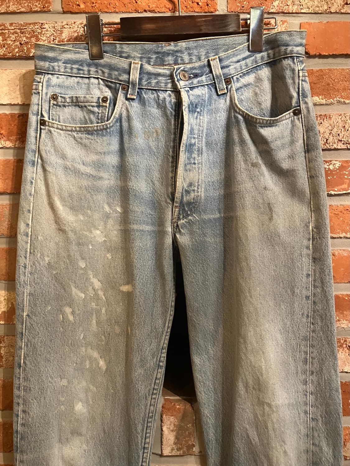 80s USA 빈티지 리바이스 501 데님 팬츠 상품이미지3
