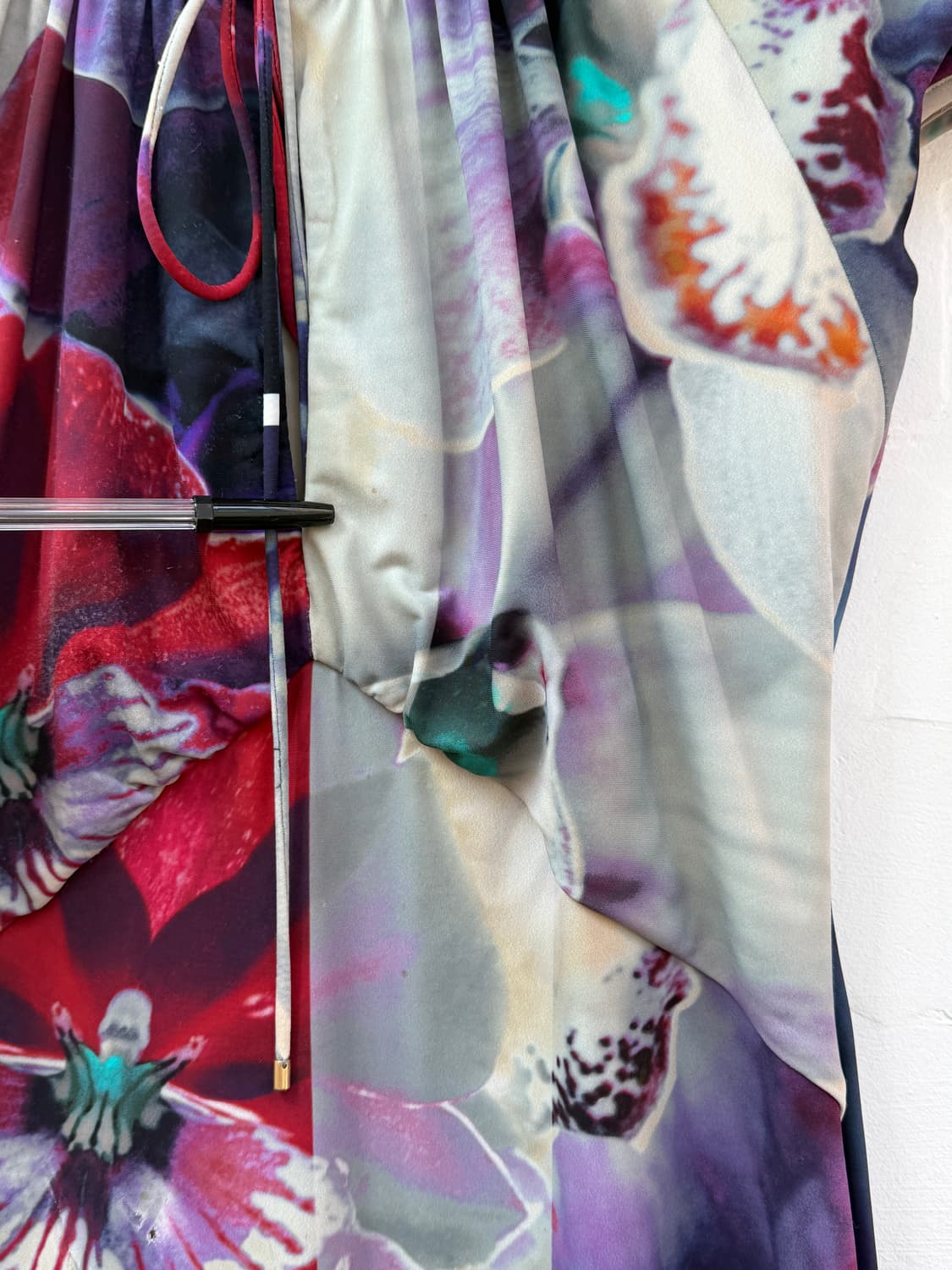 Roberto Cavalli 플로럴 그래픽 반팔 드레스 42 상품이미지5