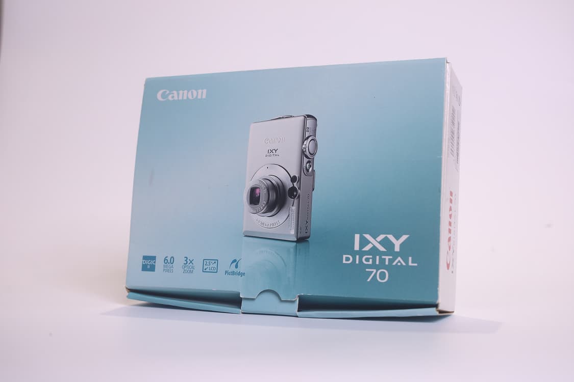 캐논 익시 디지털 70 (익서스 60 일본 내수 모델) 박스셋 상품이미지8