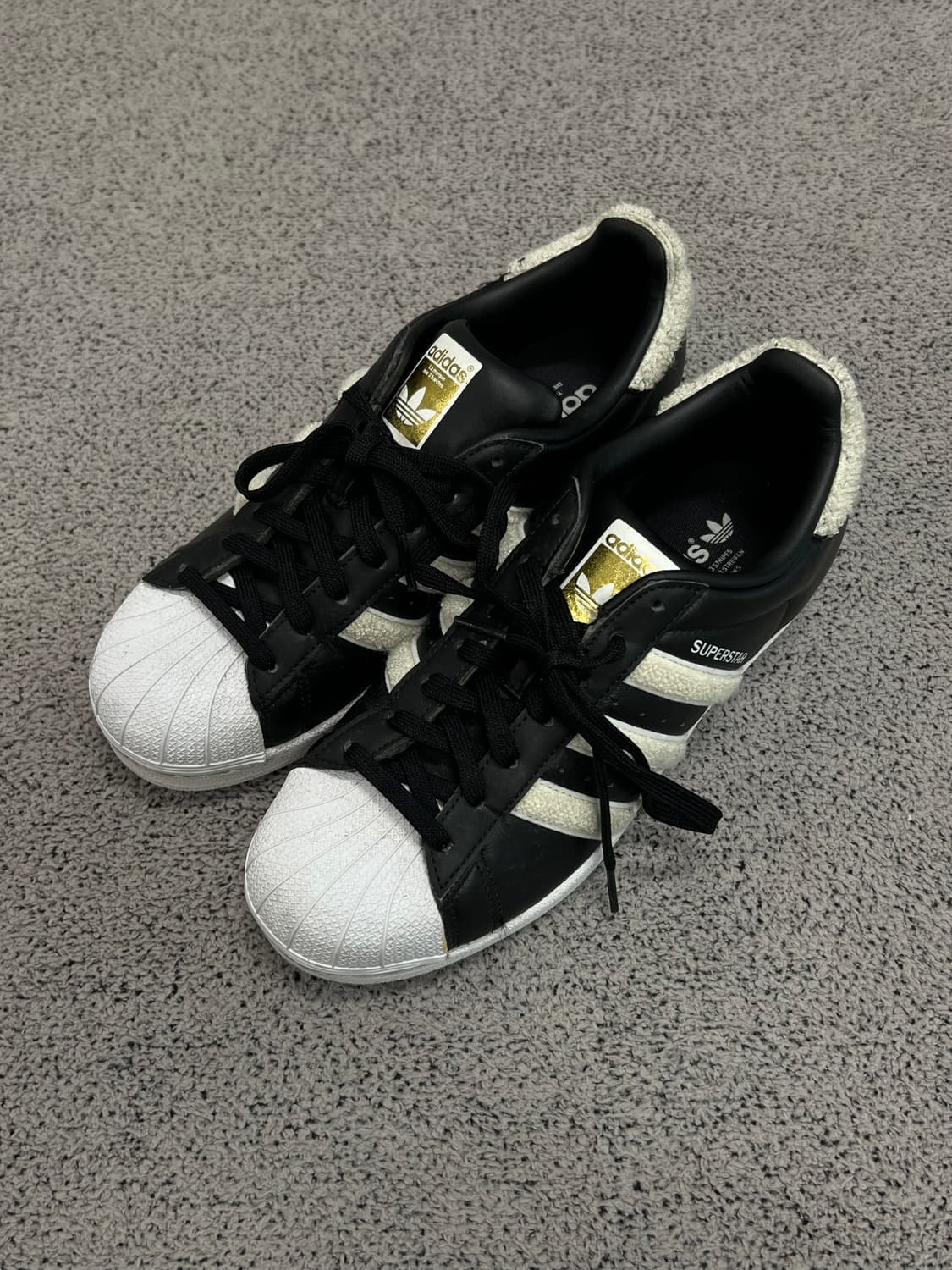 (260) 아디다스 슈퍼스타 블랙 상품이미지1