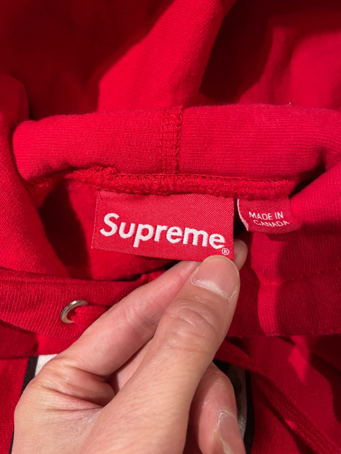 슈프림 레드 스모 헤어 컷 후디  상품이미지8