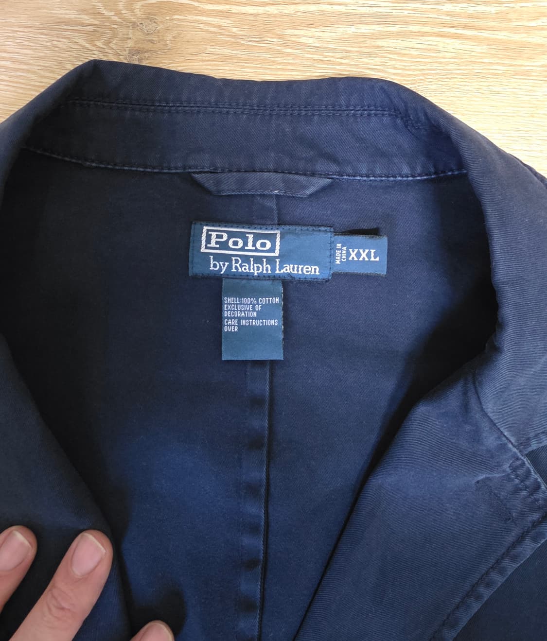 폴로 돛단배 코튼 블레이져 XXL (실측 기준 XL) 상품이미지4
