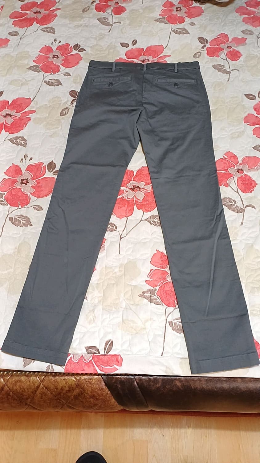 유니클로 미사용 스판스키니면바지 32인치 기장110 상품이미지6