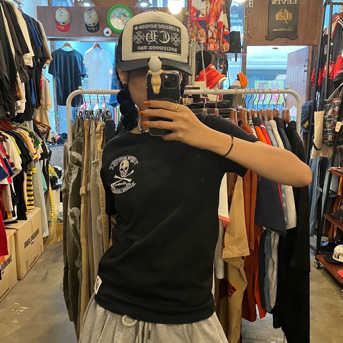 Vanson Leather Embroidery Tee 상품이미지5