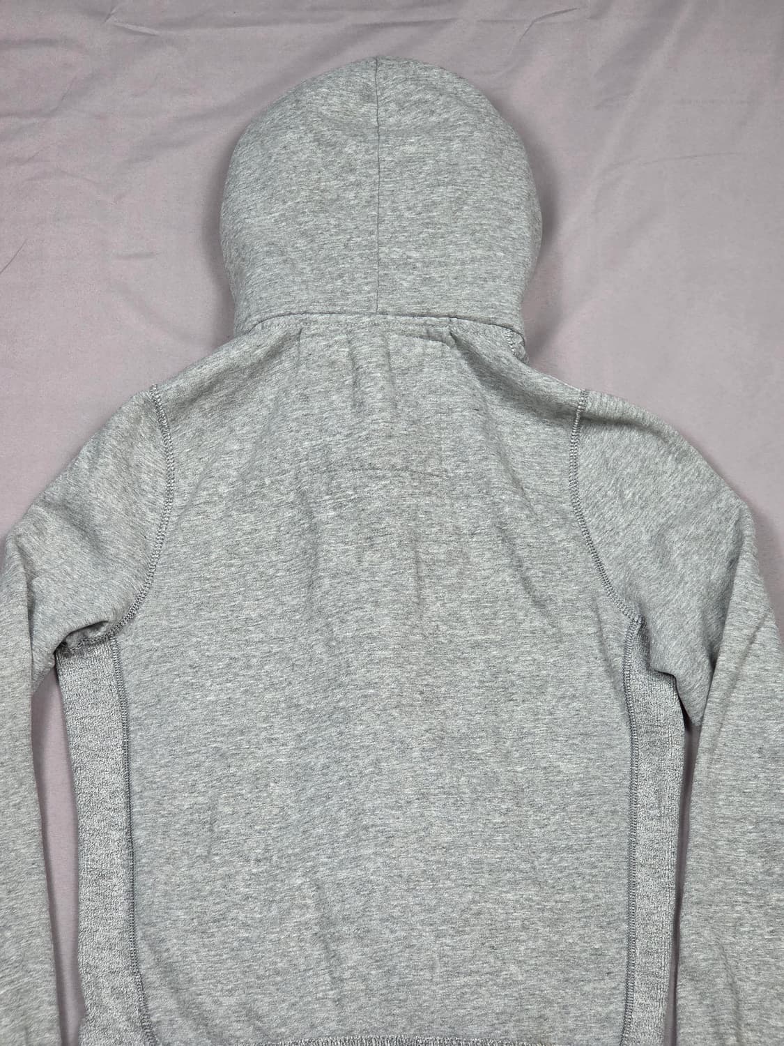 [아베크롬비] 시그니처 무스 로고 머슬핏 후드 집업 | A00161 상품이미지6