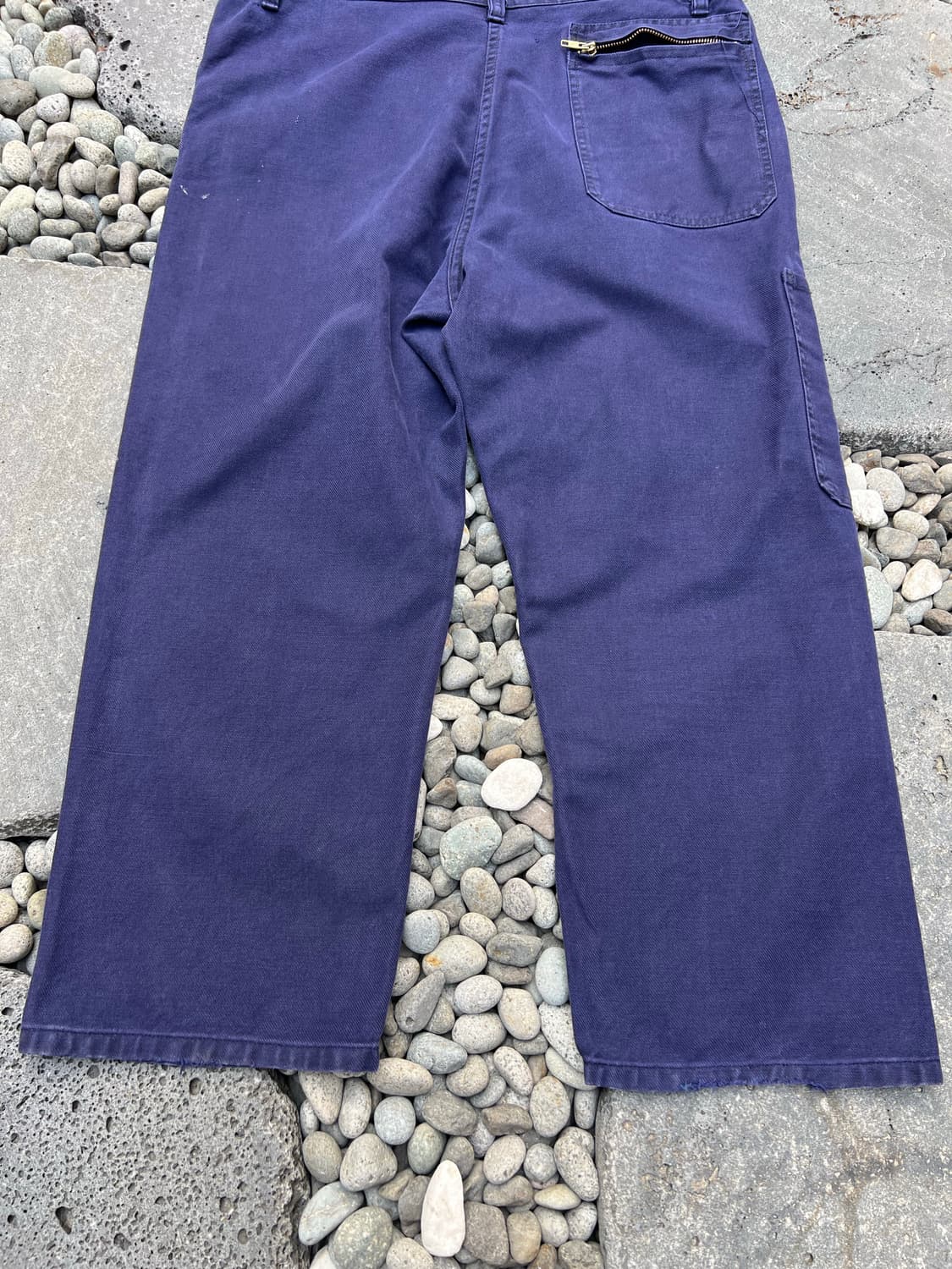 (35인치)OLD VINTAGE DARK NAVY 빈티지프렌치워크팬츠 상품이미지9