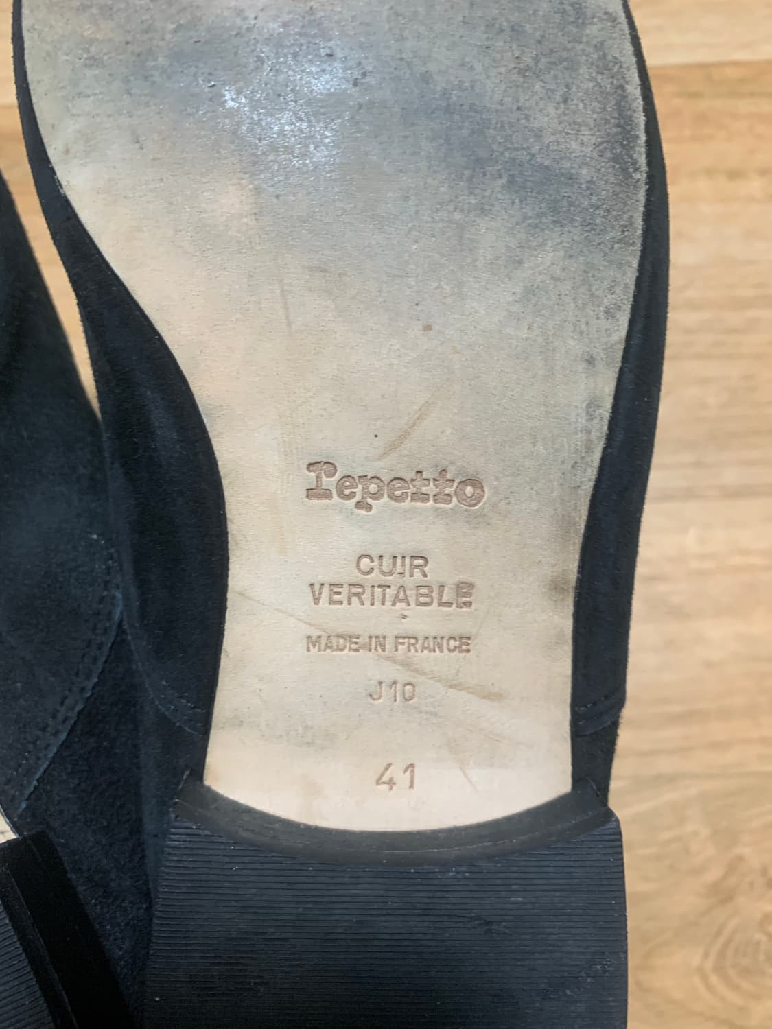 레페토 지지 블랙 스웨이드 41 상품이미지6