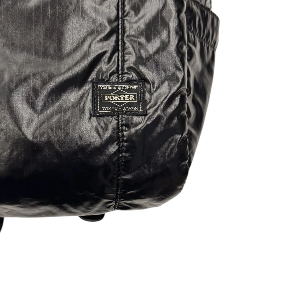 포터 실레 글로시 백팩 블랙 (S) 상품이미지4