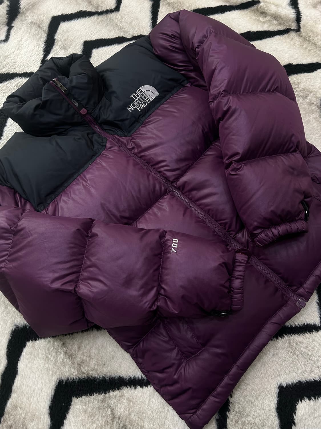 [S]노스페이스 700눕시 패딩/딥퍼플 상품이미지2
