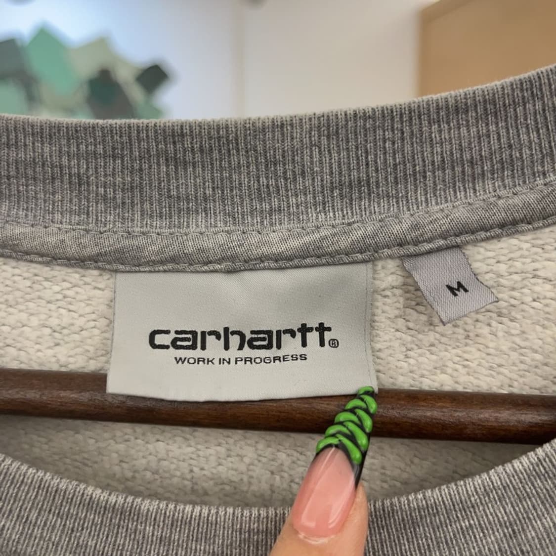 칼하트 모던 캐주얼 빈티지 약기모 맨투맨 M C08944 상품이미지5