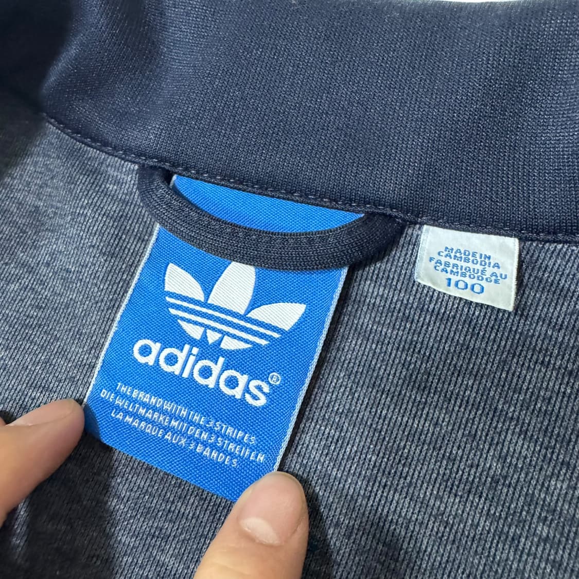 아디다스 소라색 3선 로고 유로파 트랙탑 져지 상품이미지3