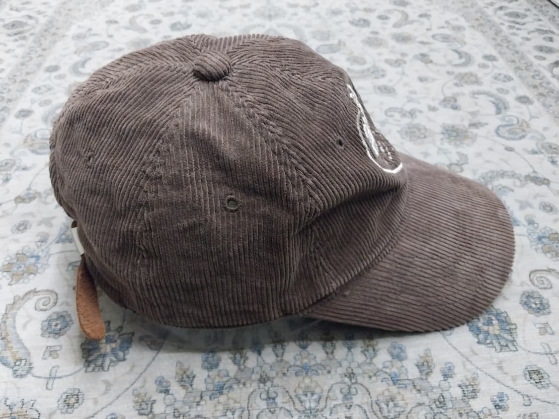 BLUR 코듀로이 볼캡 브라운 F 상품이미지4