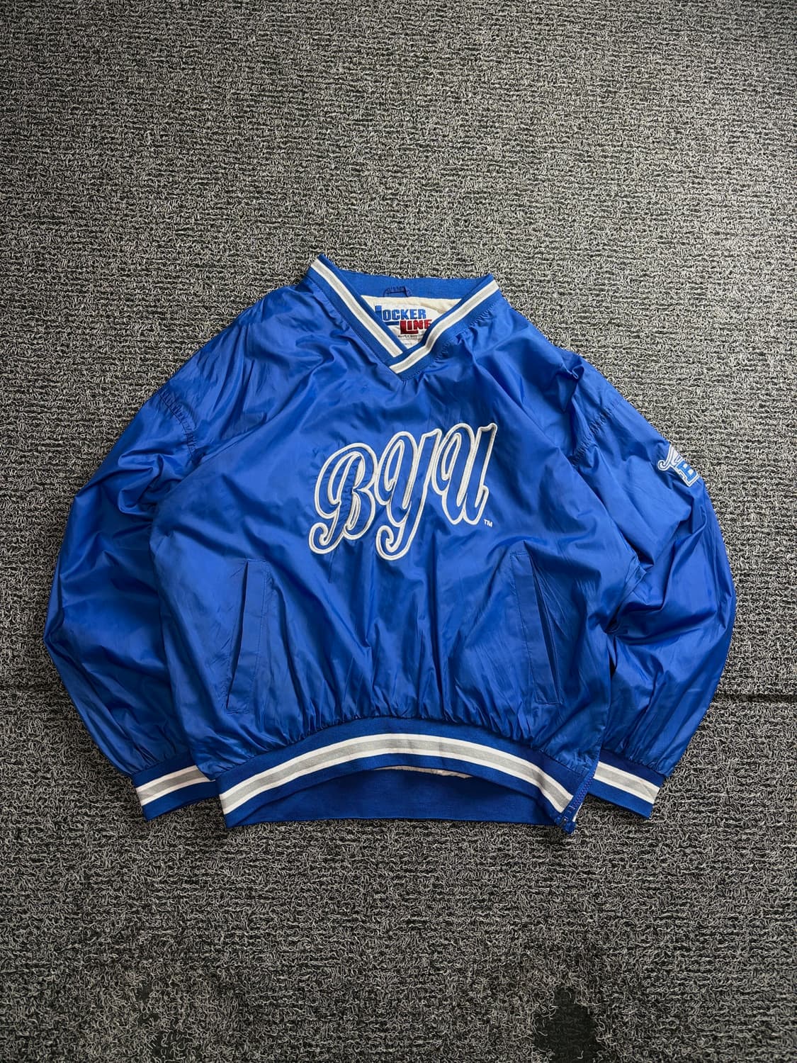 빈티지 올드스쿨 빅로고 웜업 풀오버 아노락 3140 상품이미지2