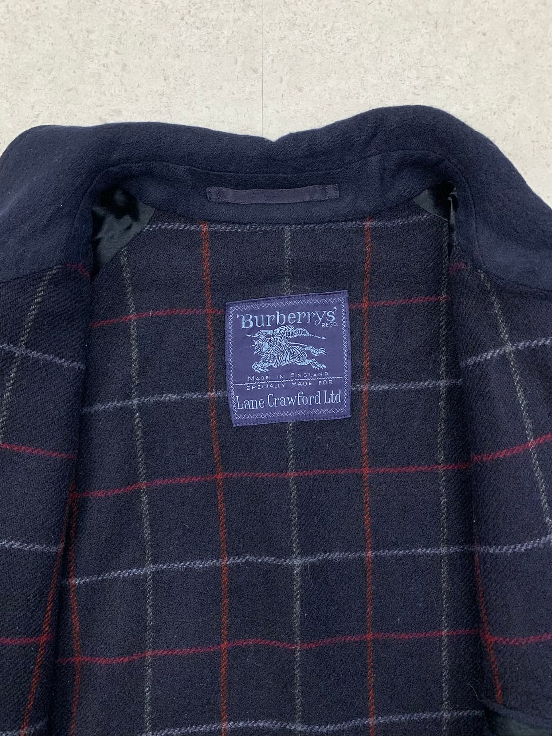 Burberry 버버리 블루종 울 자켓 상품이미지4