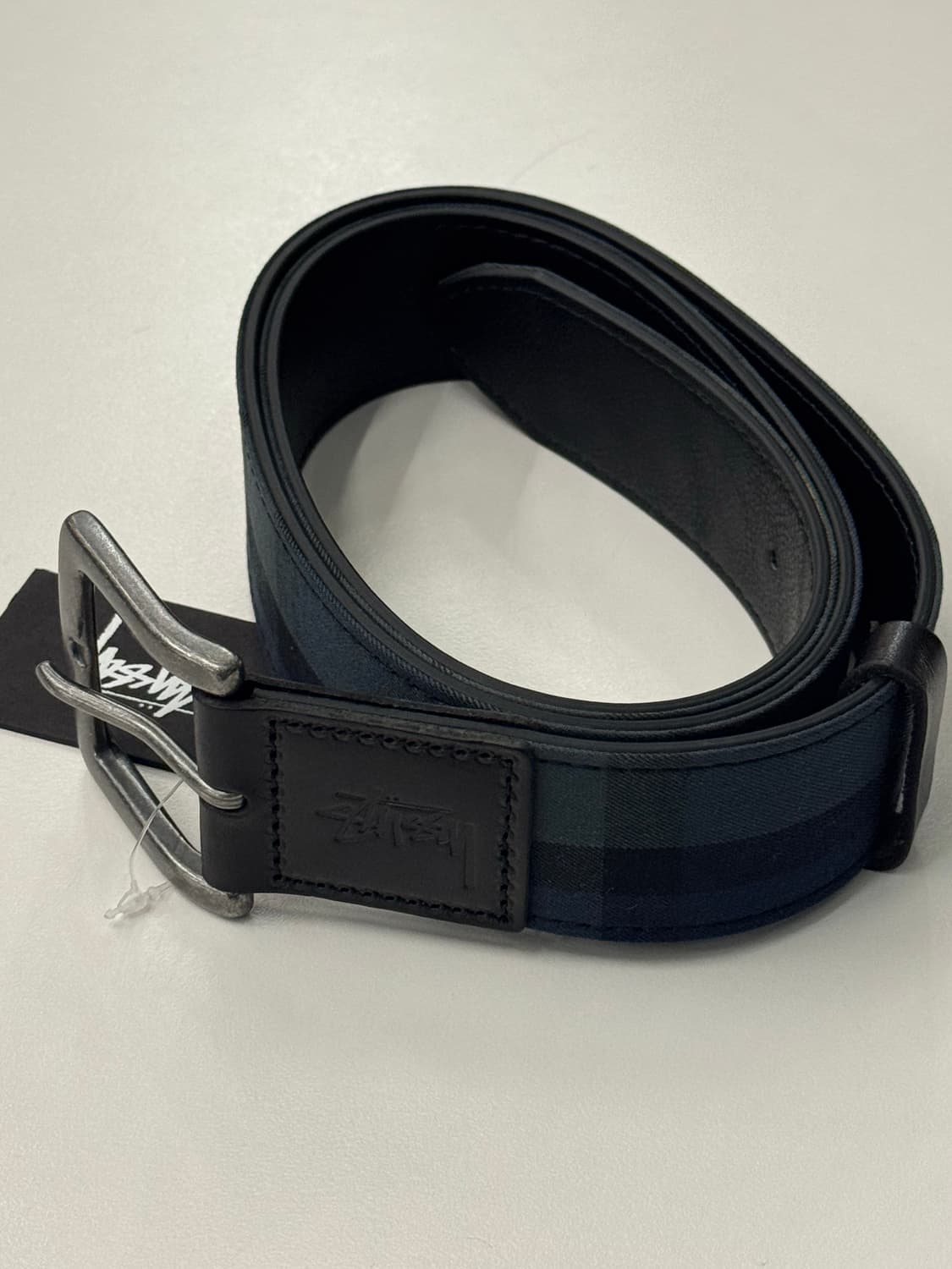 스투시 로고 벨트 타탄체크 상품이미지3