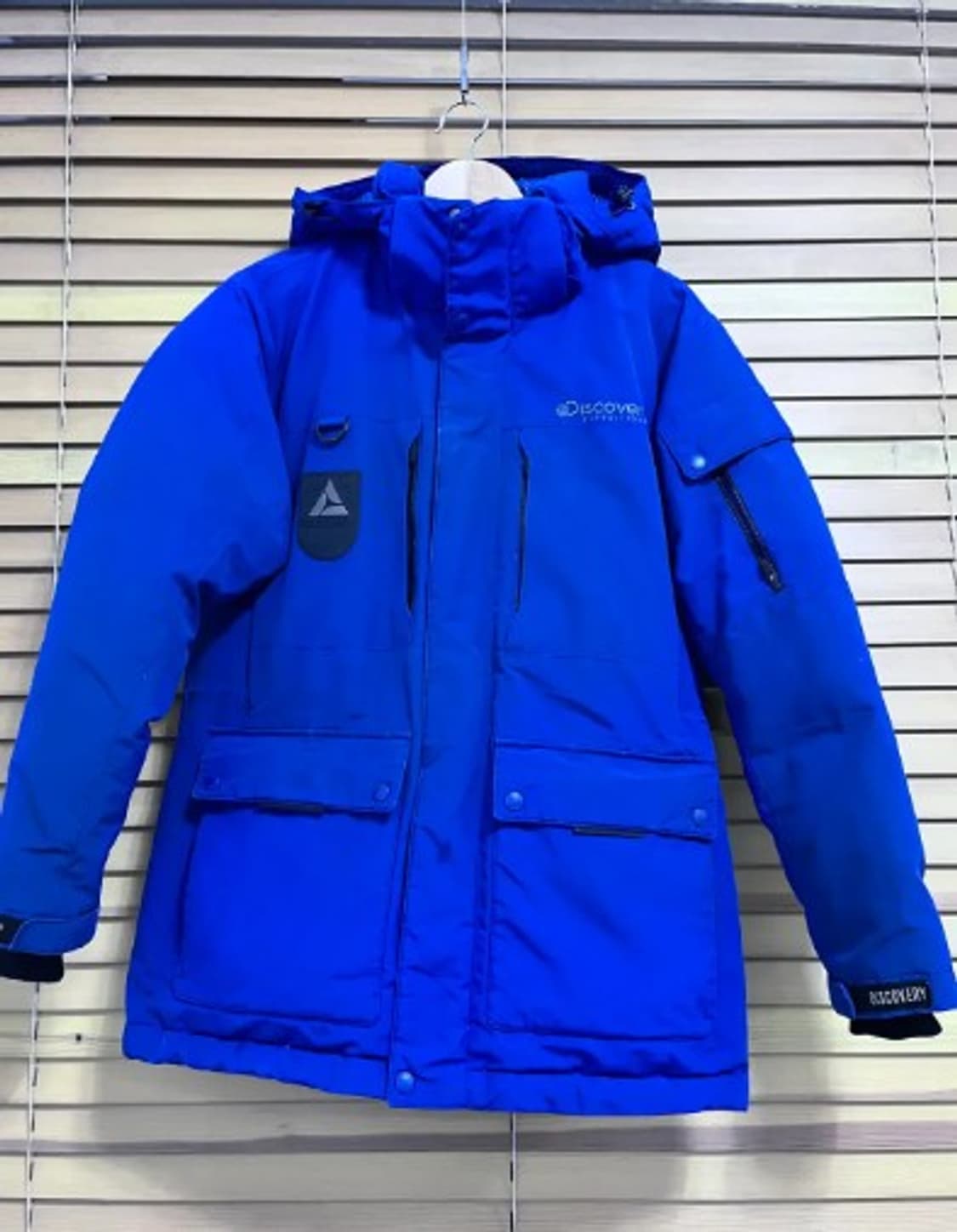 디스커버리 남성 블루구스다운패딩점퍼 95사이즈 상품이미지2