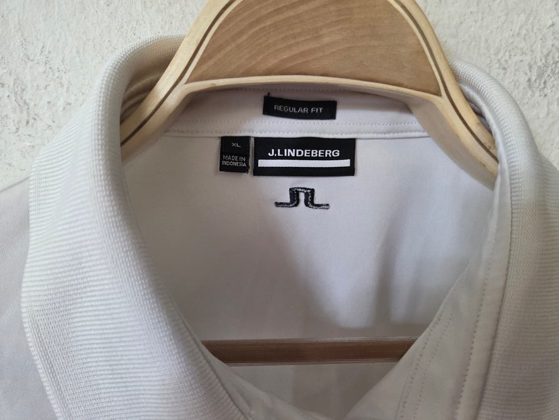 J.LINDEBERG 화이트 골프 폴로셔츠 XL 상품이미지4