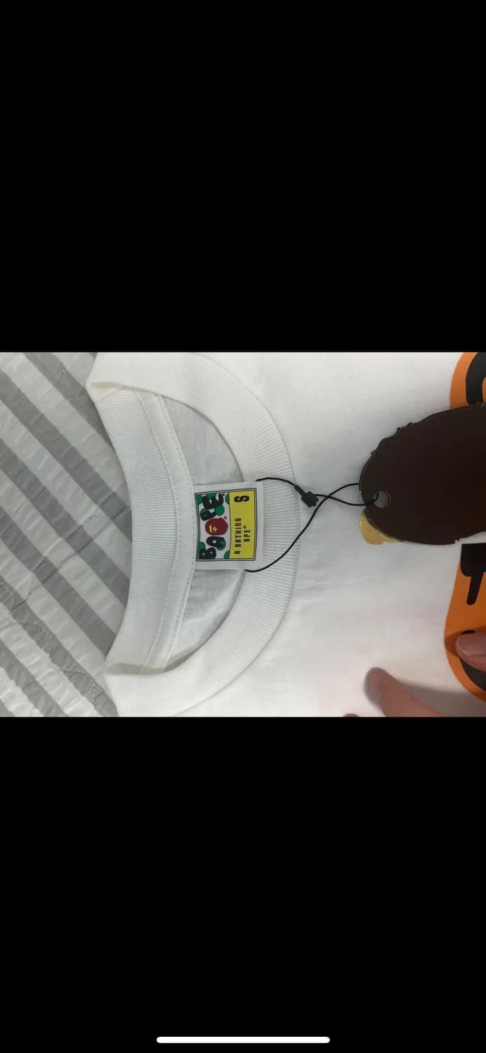 베이프 타이거반팔s 새상품 상품이미지3