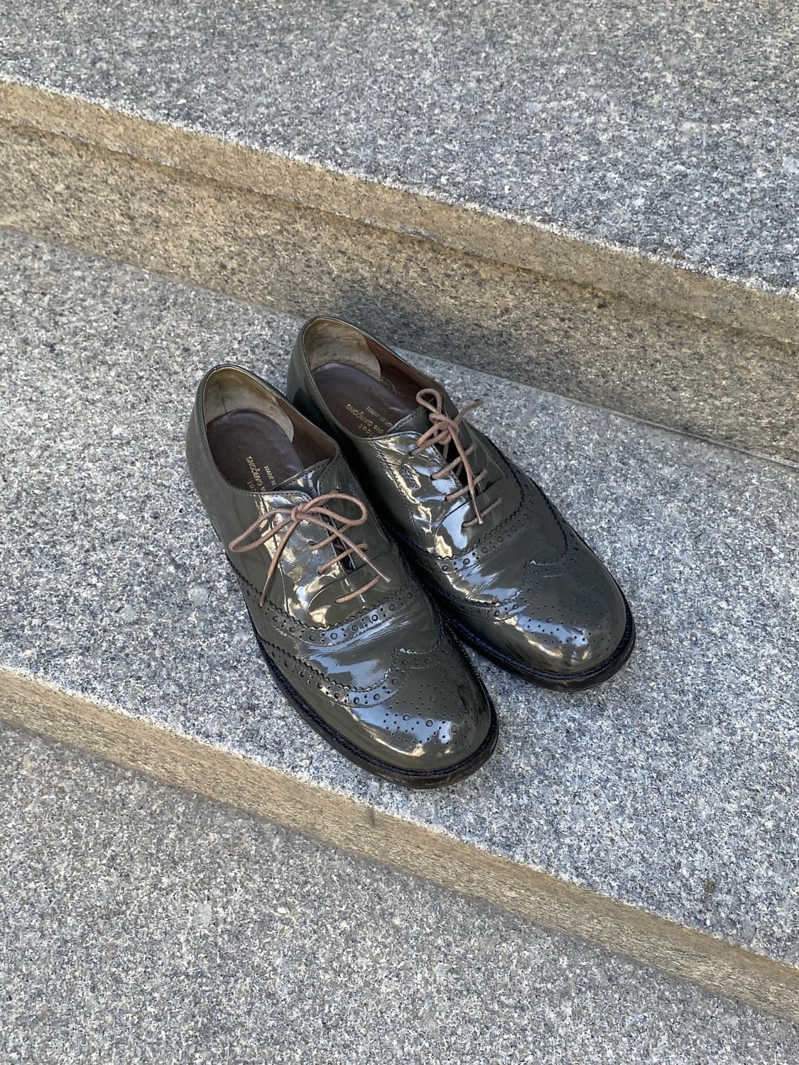Comme des Garcons Tricot derby shoes 상품이미지3