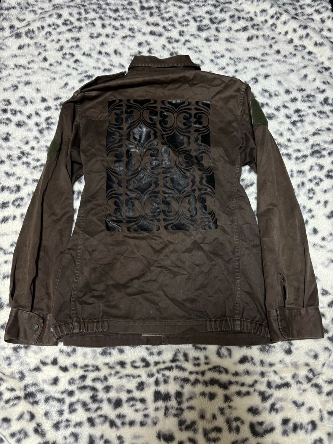 Unknown” Y2K Mood Back Print Grunge Jack 상품이미지1