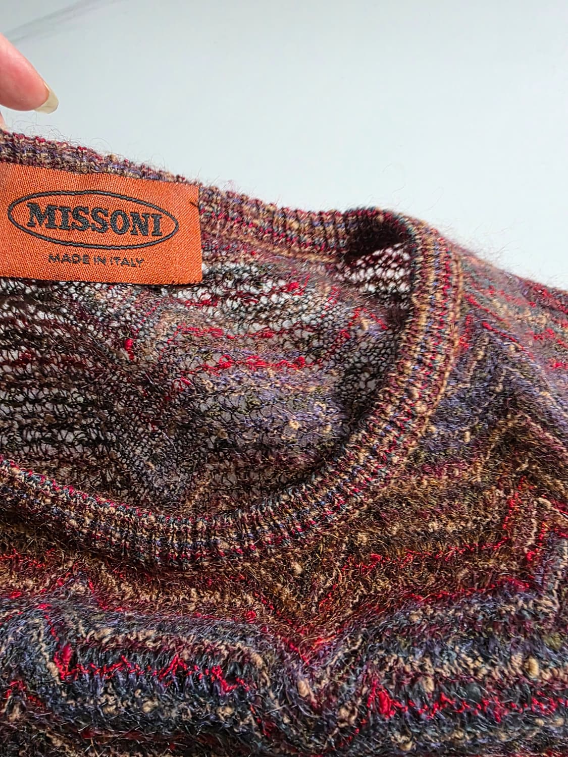 MISSONI / 모헤어 니트 상품이미지4