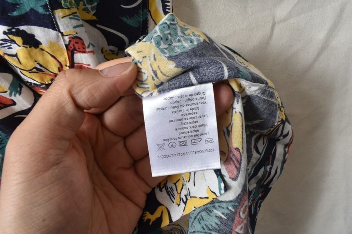 산드로 하와이안 셔츠 S M0373 상품이미지6