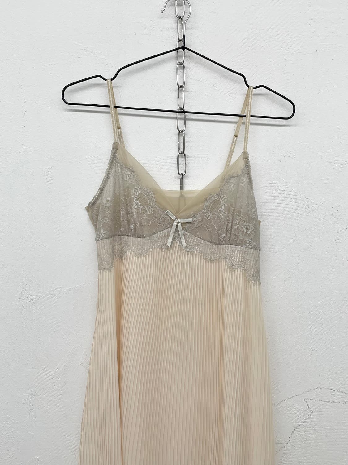 시어 레이스 리본 슬립 상품이미지5