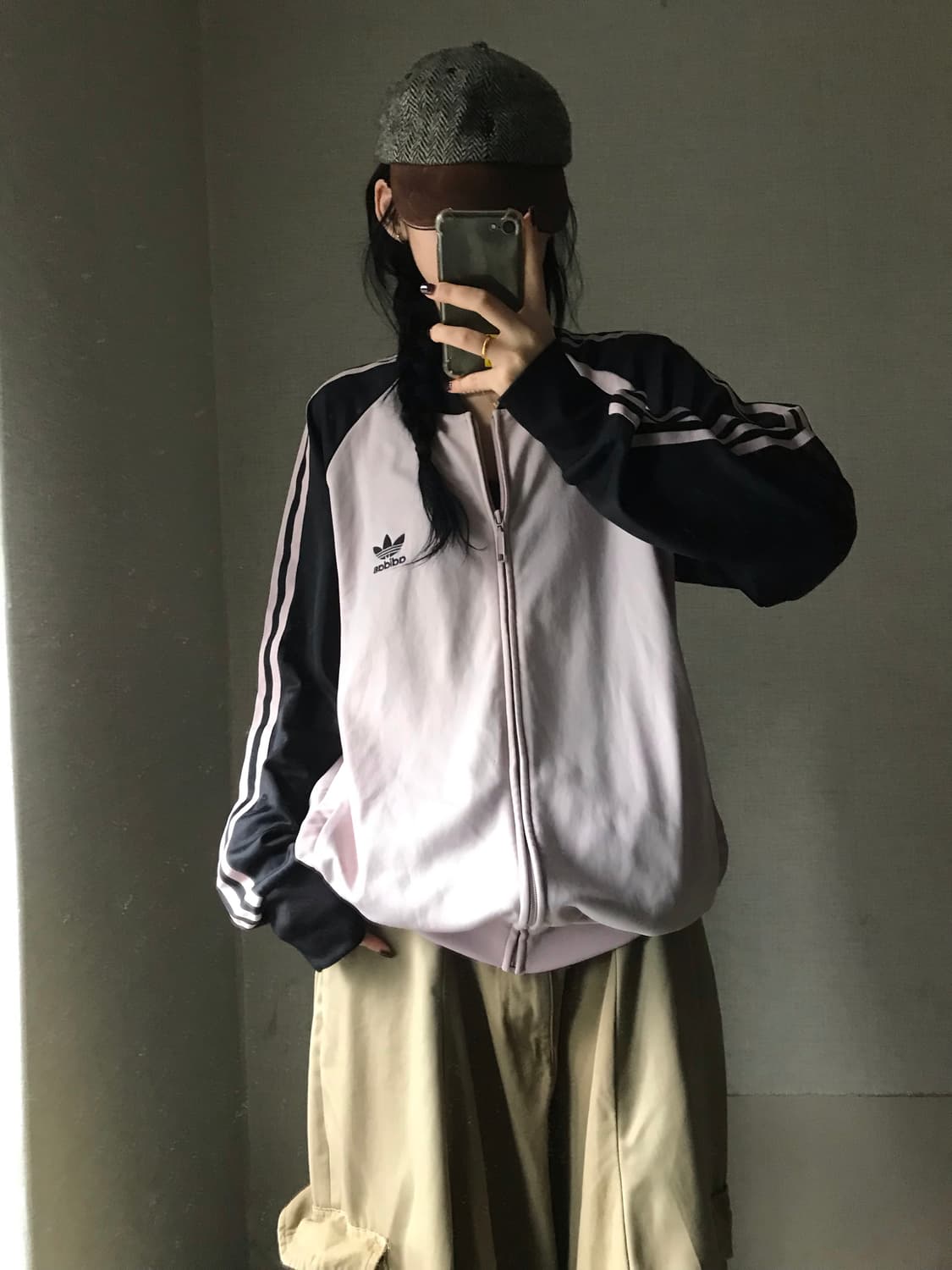 아디다스 뮤트핑크 검핑 나그랑 져지 상품이미지4