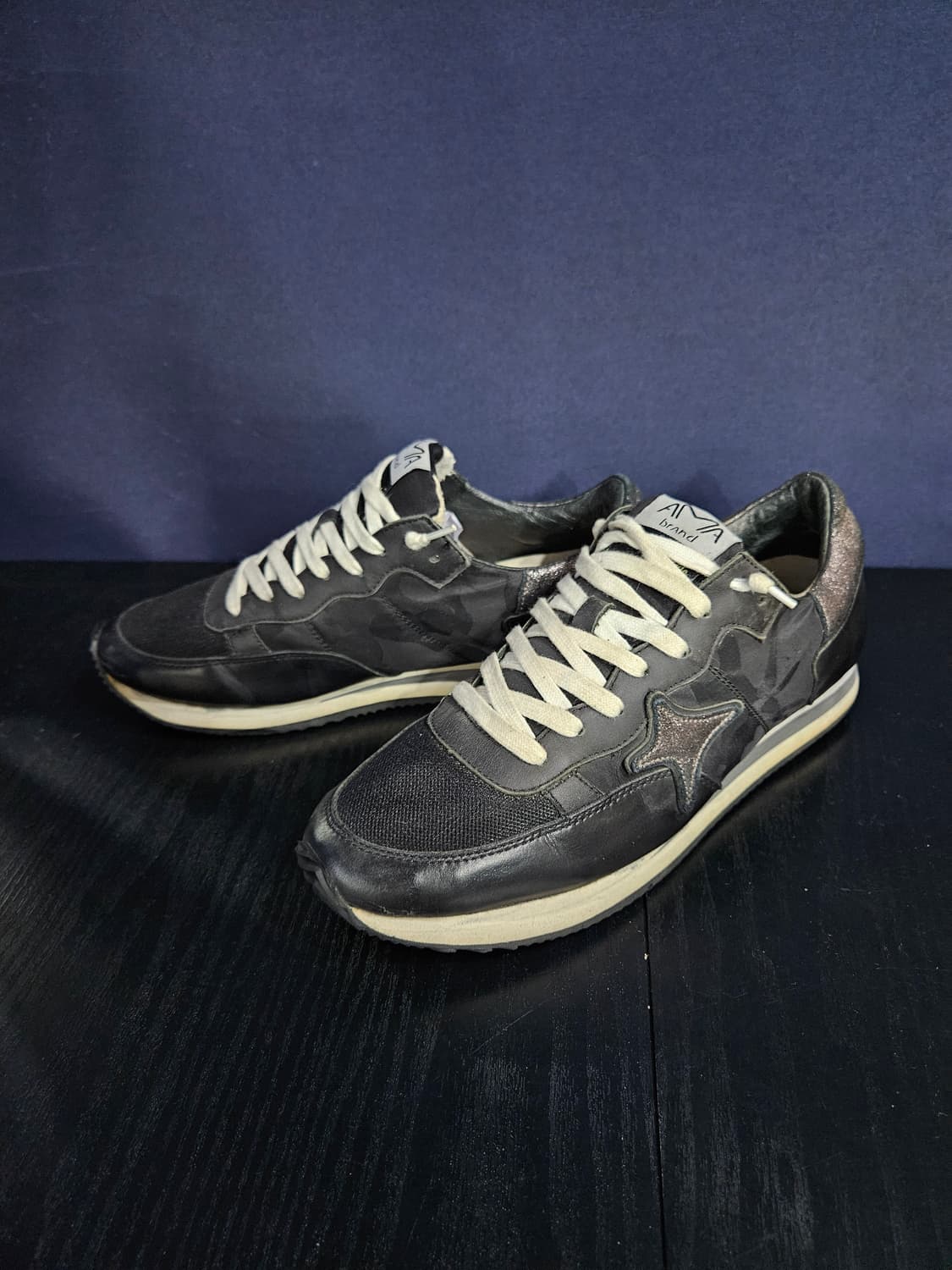 AMA 블랙 남성 42 스니커즈  상품이미지2