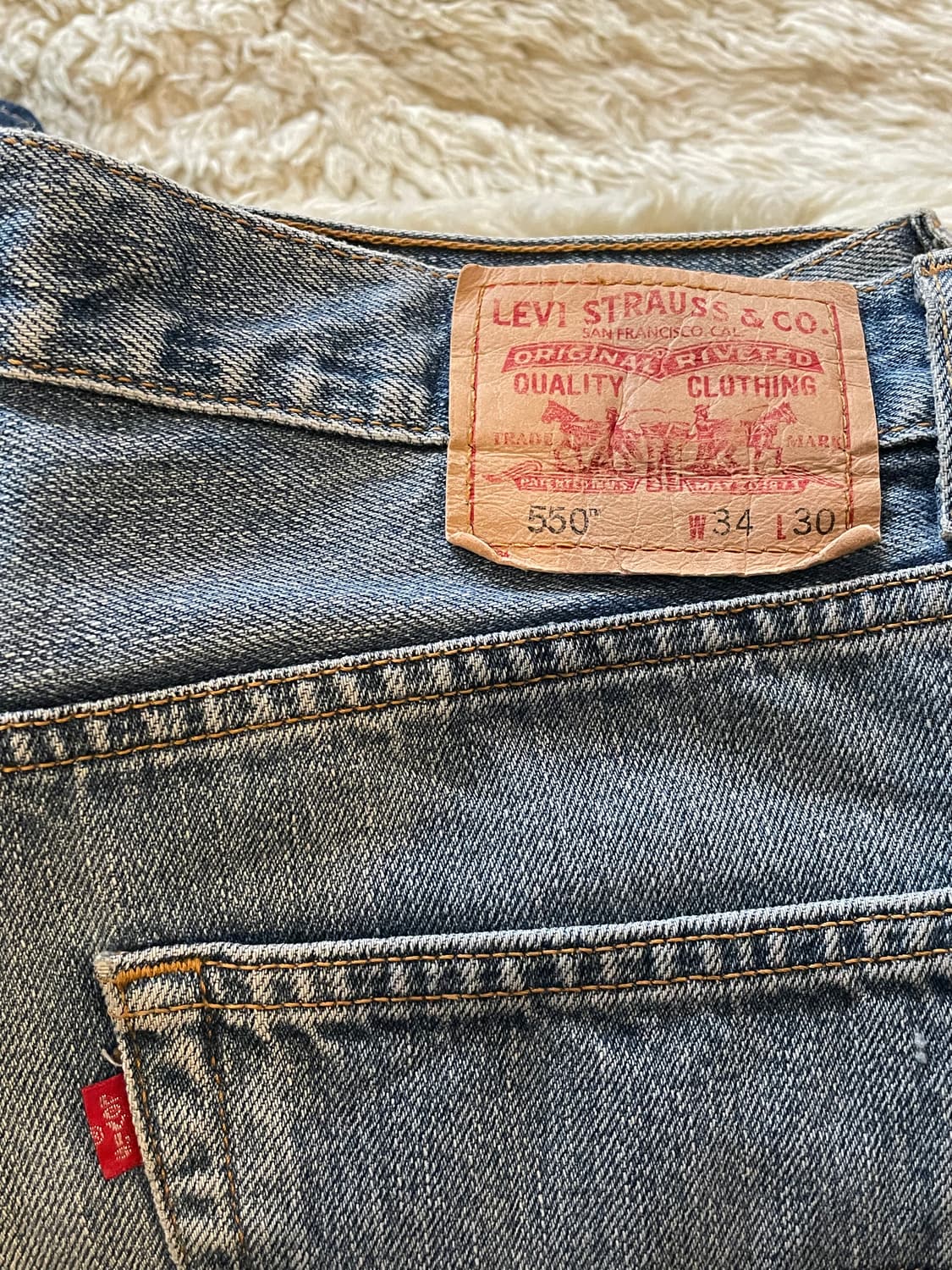 리바이스550 데님팬츠 상품이미지4