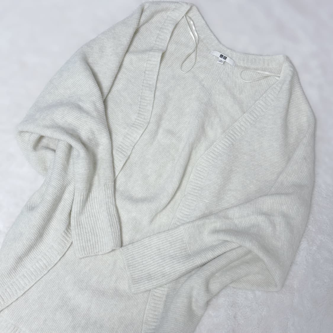 uniqlo 유니클로 보헤미안 에스닉 아이보리 가디건 상품이미지2