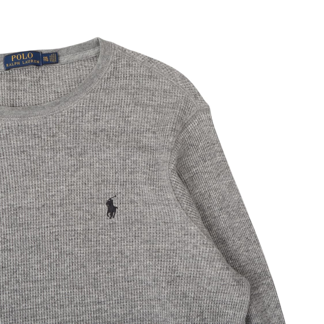 폴로 랄프로렌 그레이 와플 롱슬리브 상품이미지3