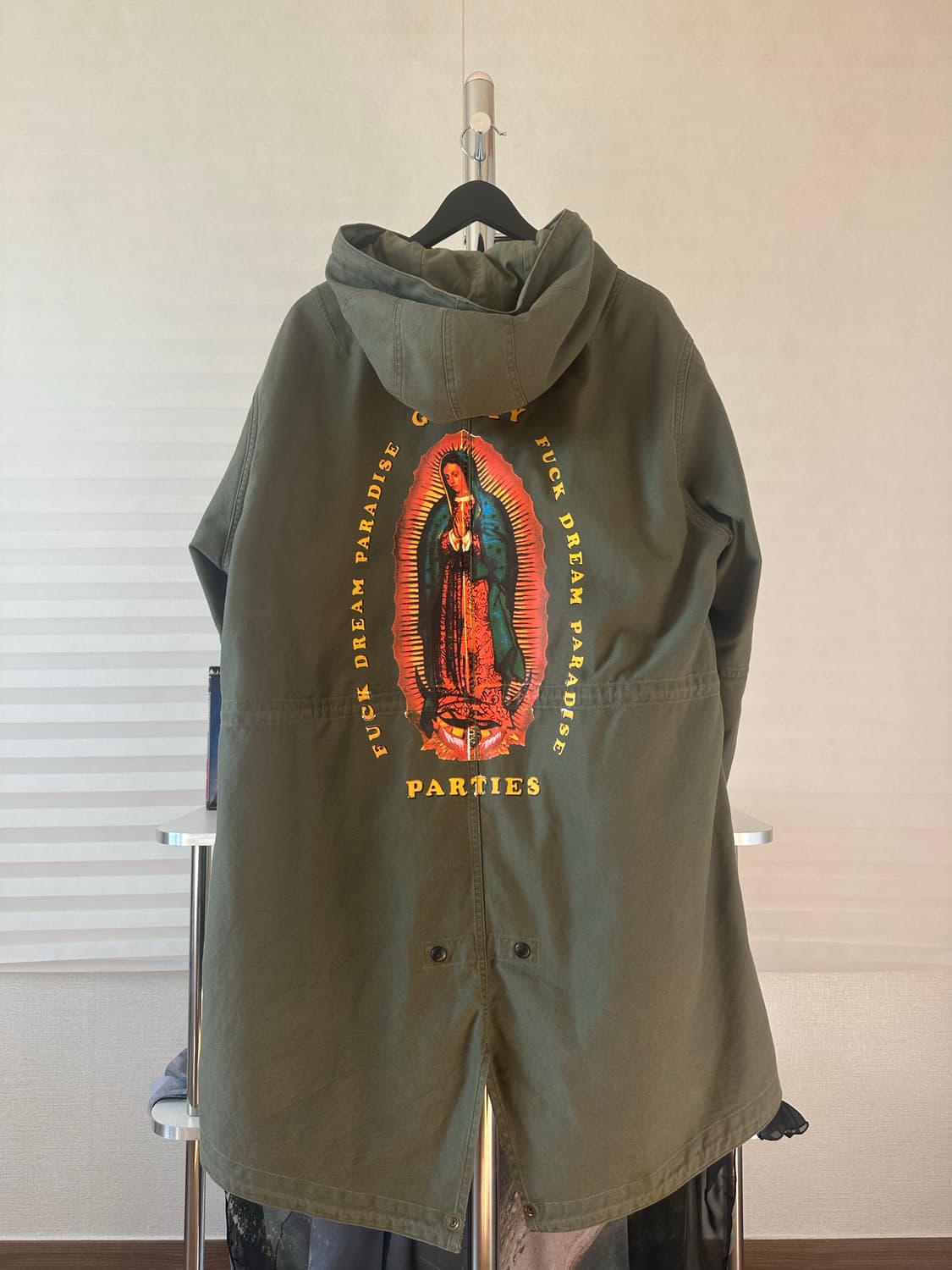 와코마리아 버진마리아 프린팅 모즈코트 상품이미지1