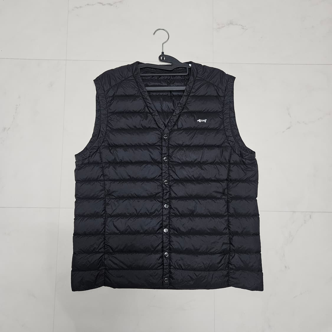 100 루이까스텔 구스 경량패딩 조끼 상품이미지2