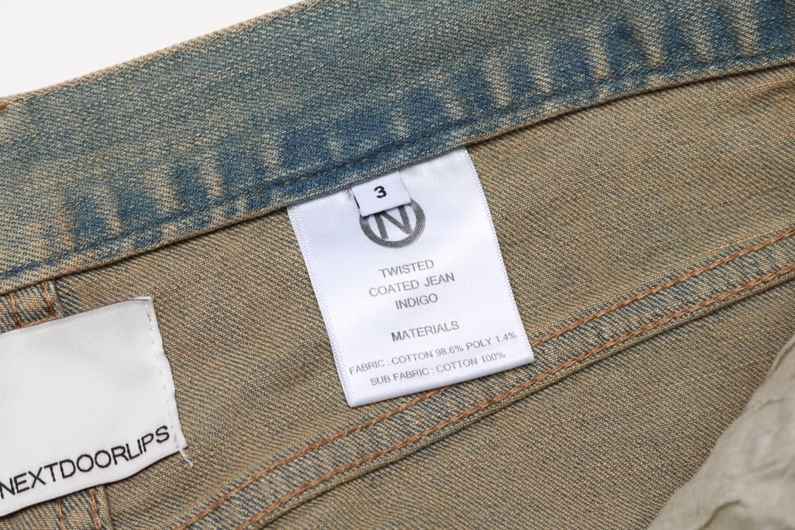 [3] 넥스트도어립스 코티드 트위스트진 상품이미지5