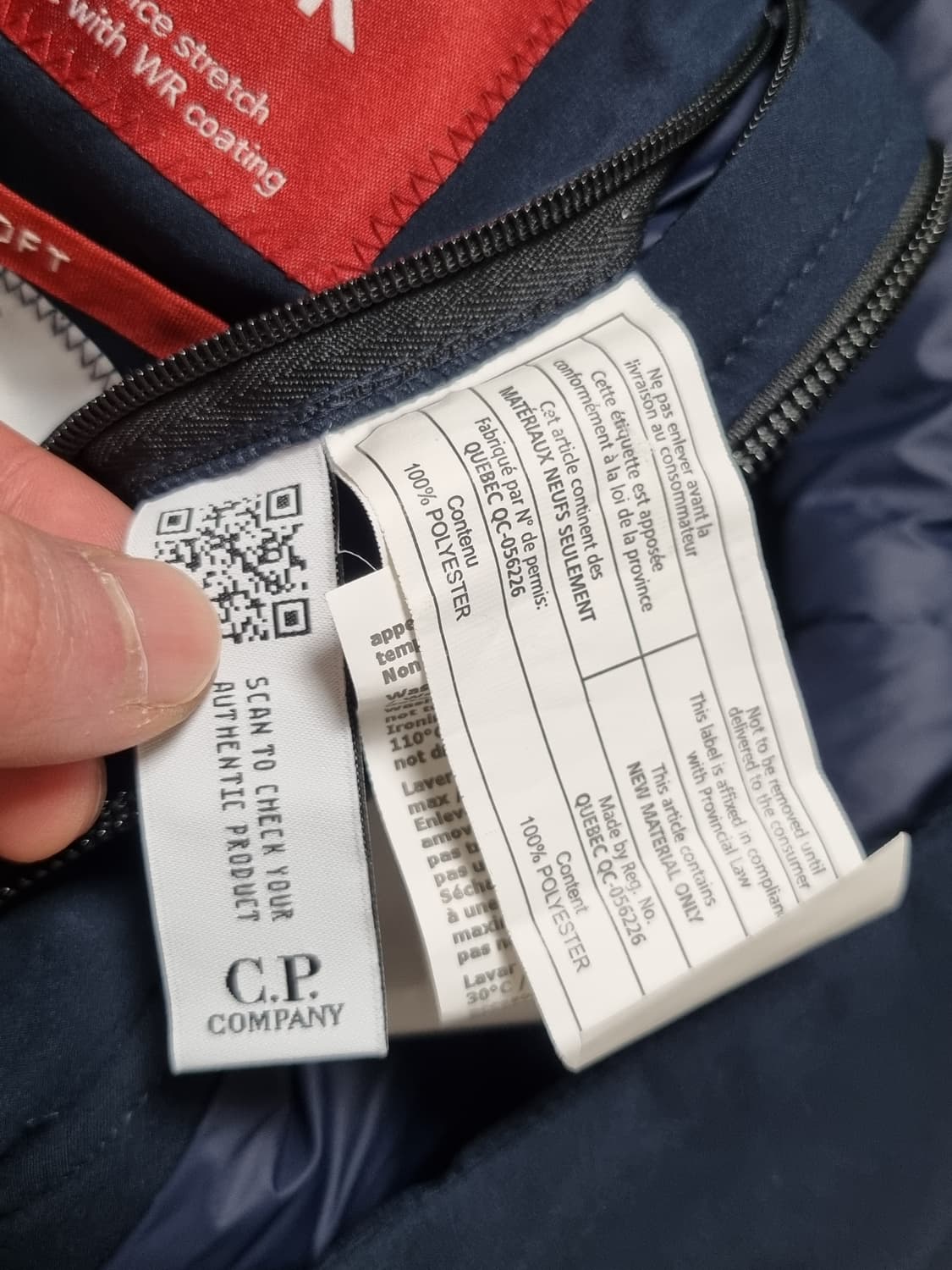 cp컴퍼니 프로텍 프리마로프트 경량패딩 상품이미지4