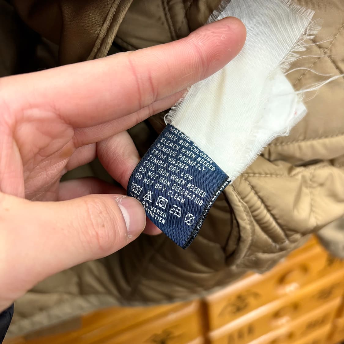 (M) 랄프로렌 폴로 레더 패치 퀼티드 헌팅 자켓 상품이미지5