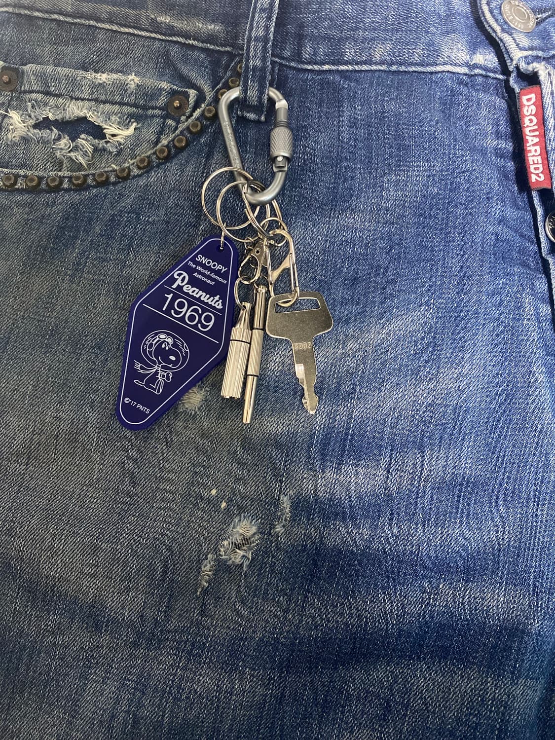 스누피 팬던트 키링 상품이미지2