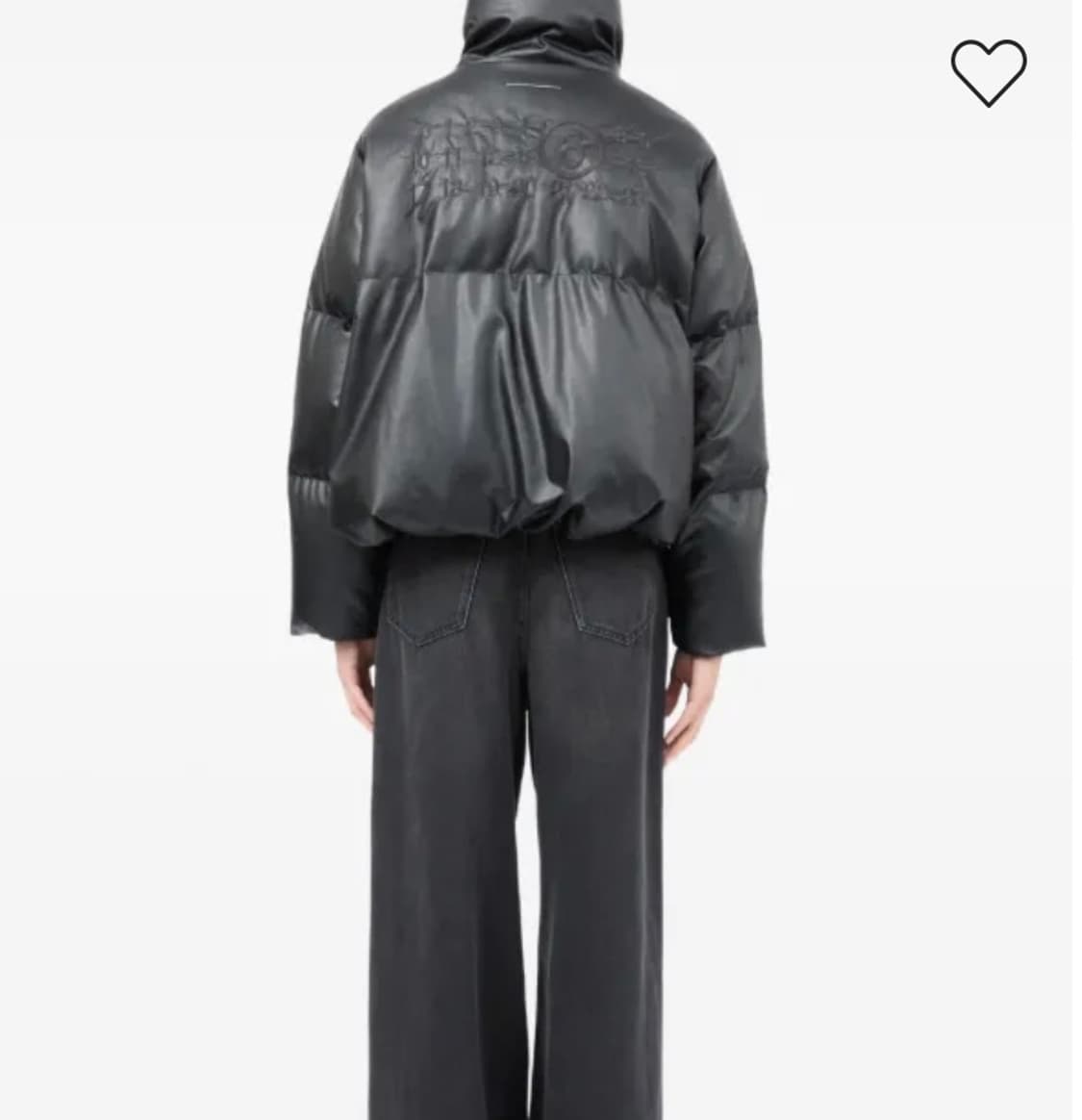 마르지엘라 레더 패딩 상품이미지5