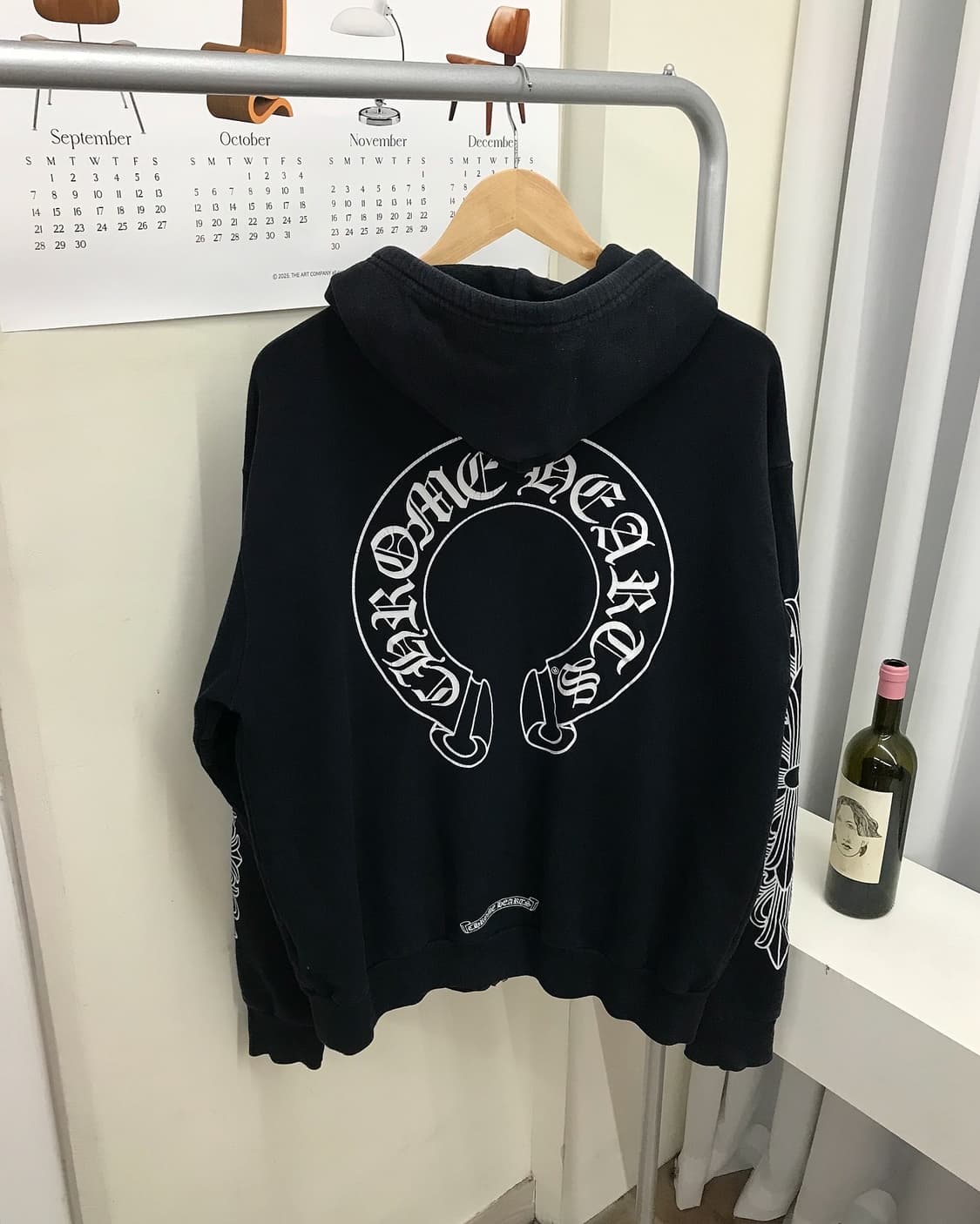 크롬하츠 홀스슈 플로랄 후드집업 상품이미지4