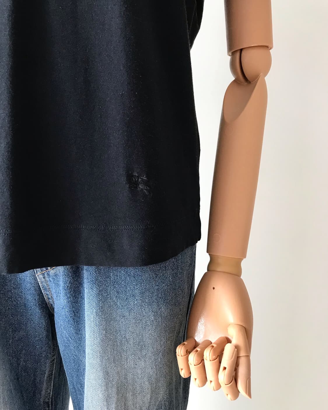 버버리 로고 프릴 블라우스 반팔 상품이미지9