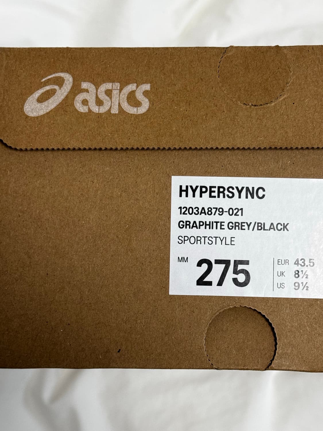 아식스 하이퍼싱크 블랙 275 상품이미지1