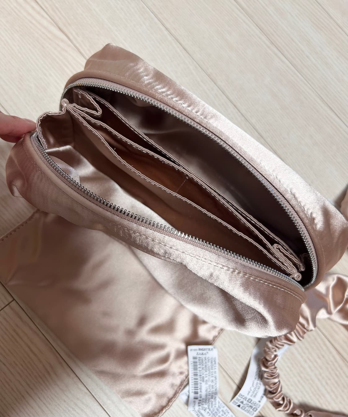 자라 새틴 파우치 액세서리 세트 새상품 상품이미지2