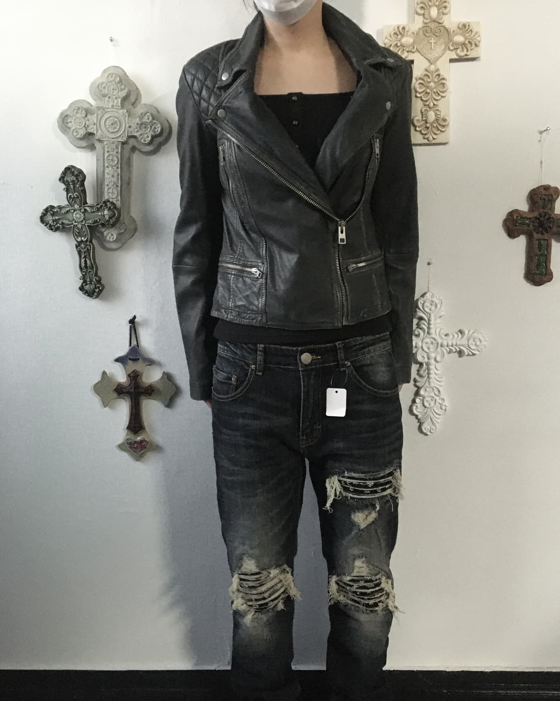 All saints leather rider jacket 상품이미지10
